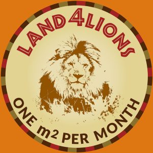 Land4Lions ONE square meter / Month